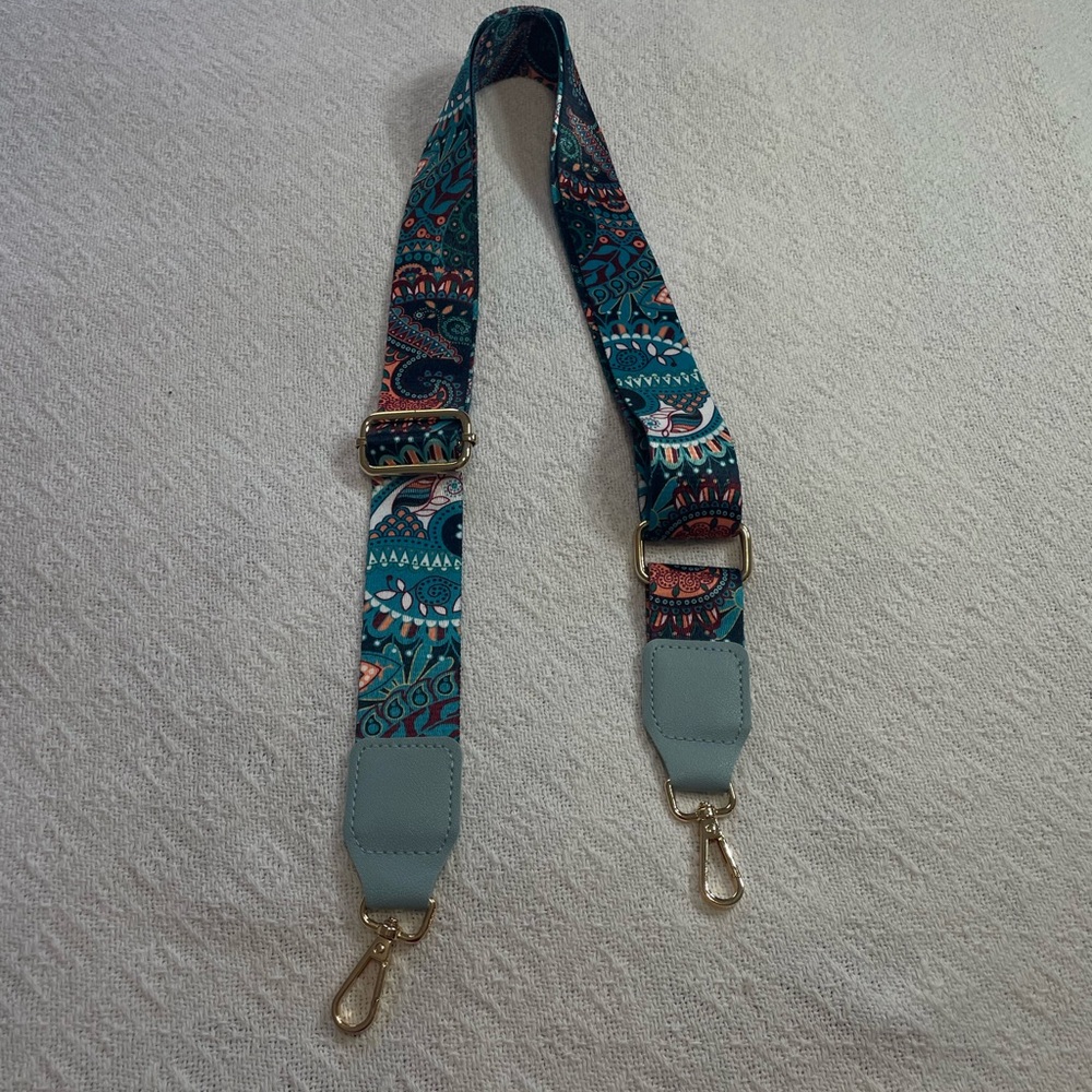 Bohemian‎ Patterned Bag Replacement Strap
Teal